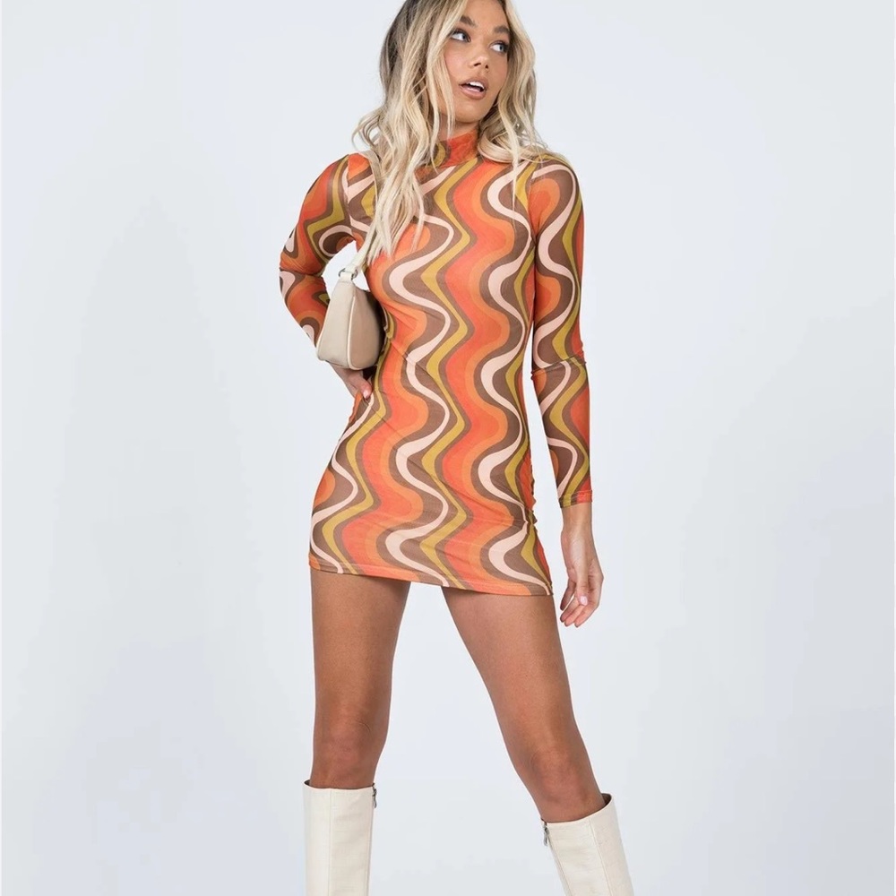 Princess Polly Orion Long Sleeve Dress